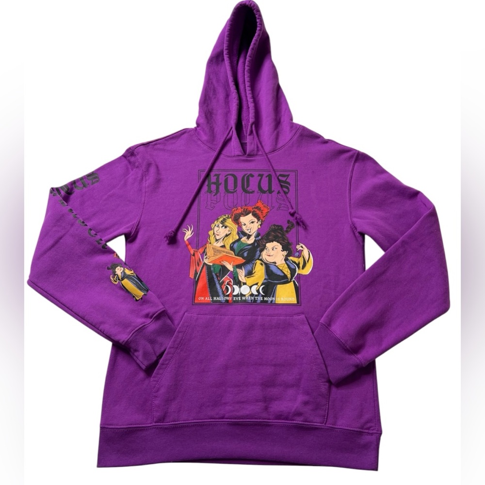 Disney Hocus‎ Pocus Kids Purple Hoodie Limited Edition Size XS (4-7Y Approx)